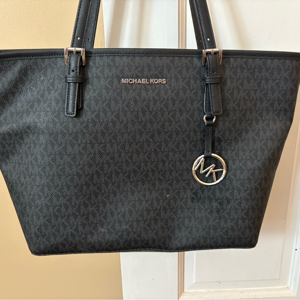 Michael Kors Black Signature Tote